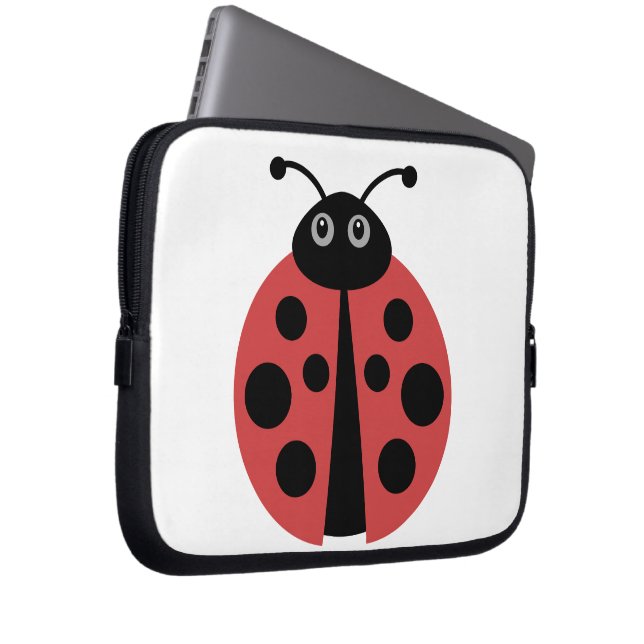 Protection Pour Ordinateur Portable Cute Ladybug (Devant droit)