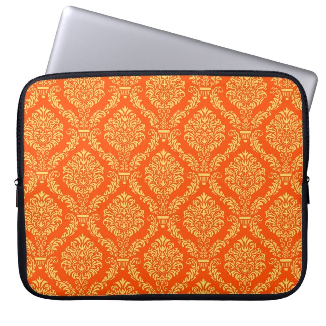 Protection Pour Ordinateur Portable Damas baroque #3 @ Sonoletre (Devant)