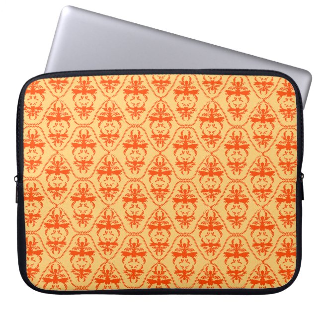Protection Pour Ordinateur Portable Damas baroque #9 @ Sonoletre (Devant)