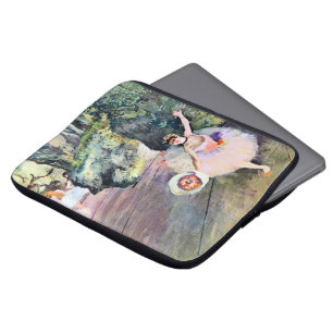 Protection Pour Ordinateur Portable Danseur avec un bouquet de fleurs d'Edgar Degas