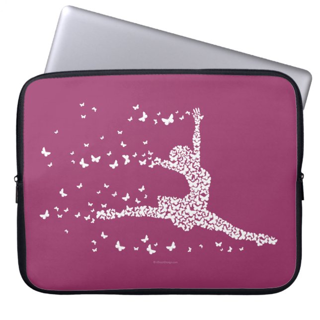 Protection Pour Ordinateur Portable Danseur papillon (Devant)