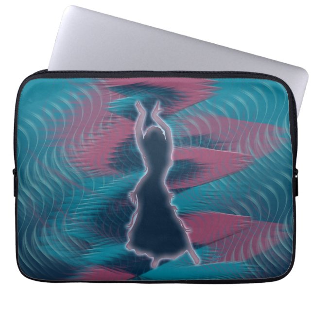 Protection Pour Ordinateur Portable Danseur *Porcha* (Devant)