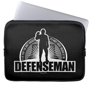 Protection Pour Ordinateur Portable Défenseur du hockey
