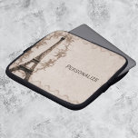 Protection Pour Ordinateur Portable Dernière manche pour ordinateur portable Paris Gru<br><div class="desc">Protégez votre ordinateur portable pendant que vous êtes en déplacement avec ce design de manche attrayant avec la Tour Eiffel contre un tourbillon et un arrière - plan timbre-poste en brun latte. Le texte personnalisable vous permet de modifier les polices, de modifier les couleurs et les tailles du texte comme...</div>