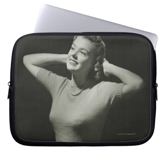 Protection Pour Ordinateur Portable Détente de femme (Devant)