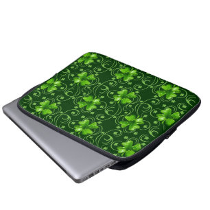 Protection Pour Ordinateur Portable Douille chanceuse de l'électronique des shamrocks
