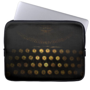 Protection Pour Ordinateur Portable Douille de Macbook de machine à écrire de