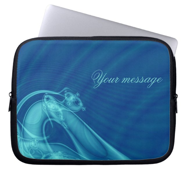 Protection Pour Ordinateur Portable Douille d'ordinateur de "ange gardien" de fractale (Devant)