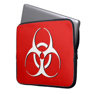 Protection Pour Ordinateur Portable Douille d'ordinateur portable de Biohazard - os