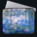 Protection Pour Ordinateur Portable Douille d'ordinateur portable de nénuphars de<br><div class="desc">Douille d'ordinateur portable de nénuphars de Monet. Peinture à l'huile sur la toile à partir de 1916. Monet a peint son étang célèbre de nénuphar d'une manière obsédante pendant les années finales de sa carrière, tirant l'inspiration de la lumière du soleil et son effet changeant sur l'eau et les fleurs...</div>