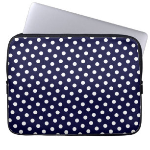 Protection Pour Ordinateur Portable Douille d'ordinateur portable de point de polka de