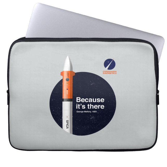 Protection Pour Ordinateur Portable Douille d'ordinateur portable - puisqu'elle est là (Devant)