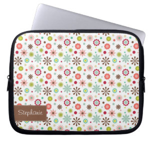 Protection Pour Ordinateur Portable Douille florale personnalisable d'ordinateur