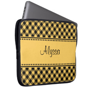Protection Pour Ordinateur Portable Douille personnalisée Yel/Bl d'ordinateur portabl