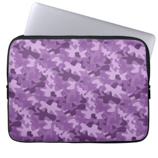 Protection Pour Ordinateur Portable Douille pourpre d'ordinateur portable de motif de