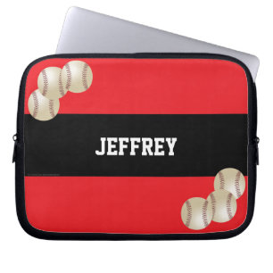 Protection Pour Ordinateur Portable Douille, rouge et noir d'ordinateur portable de