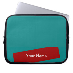 Protection Pour Ordinateur Portable Douille, turquoise et brique d'ordinateur portable