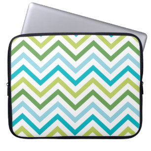 Protection Pour Ordinateur Portable Douilles bleues et vertes d'ordinateur portable