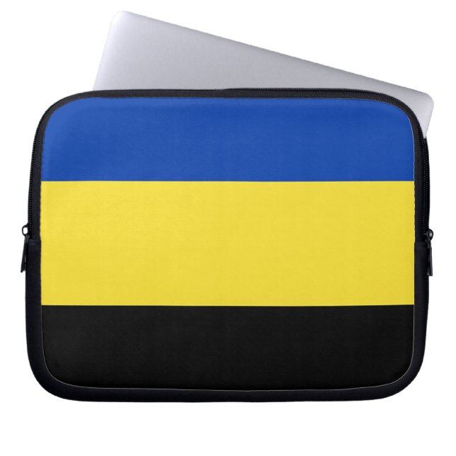 Protection Pour Ordinateur Portable Drapeau de Gelderland (Devant)