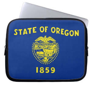 Protection Pour Ordinateur Portable Drapeau de l'État de l'Oregon