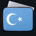 Protection Pour Ordinateur Portable Drapeau du Turkestan oriental Ouyghur<br><div class="desc">Drapeau de l'Est turkestan ouïghour en néoprène 10 pouces</div>