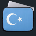 Protection Pour Ordinateur Portable Drapeau du Turkestan oriental Ouyghur<br><div class="desc">Drapeau de l'Est turkestan ouïghour en néoprène 10 pouces</div>