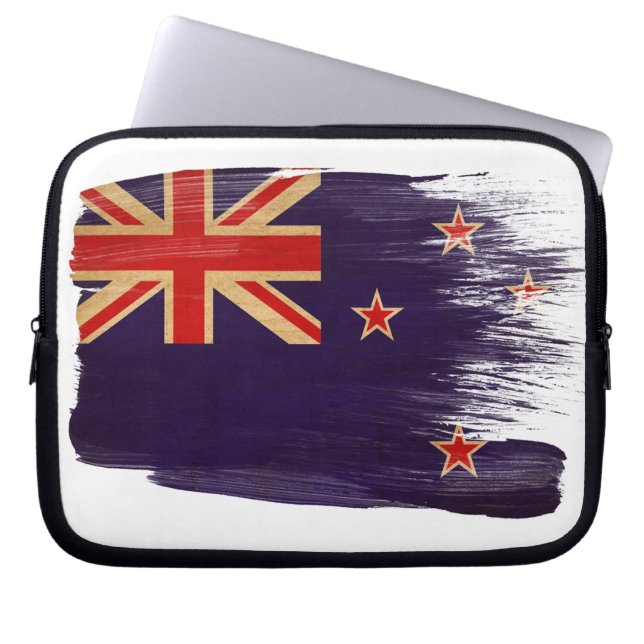 Protection Pour Ordinateur Portable Drapeau néo-zélandais (Devant)