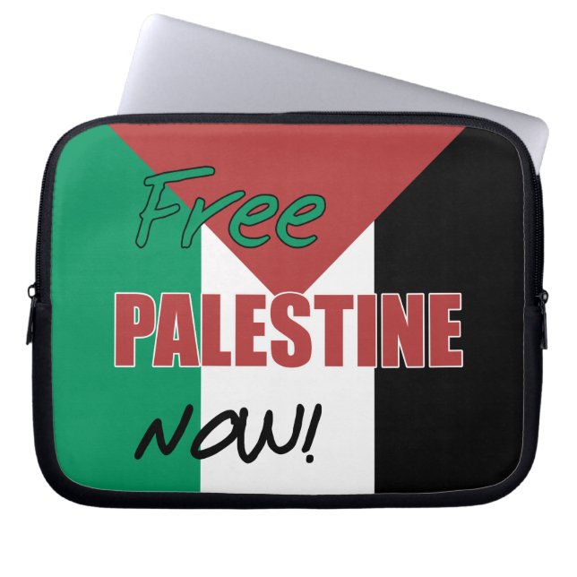 Protection Pour Ordinateur Portable Drapeau palestinien libre (Devant)