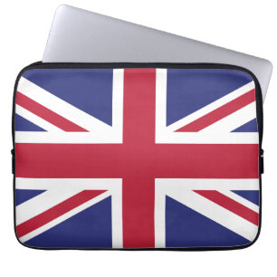 Protection Pour Ordinateur Portable Drapeau patriotique du Royaume-Uni
