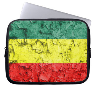 Protection Pour Ordinateur Portable Drapeau vintage de rasta