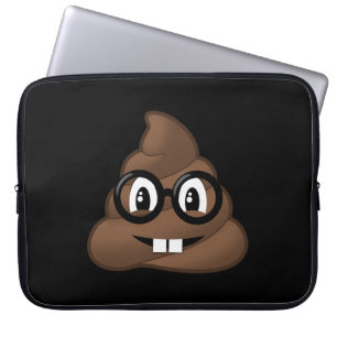 Protection Pour Ordinateur Portable Dunette nerd Emoji en verre