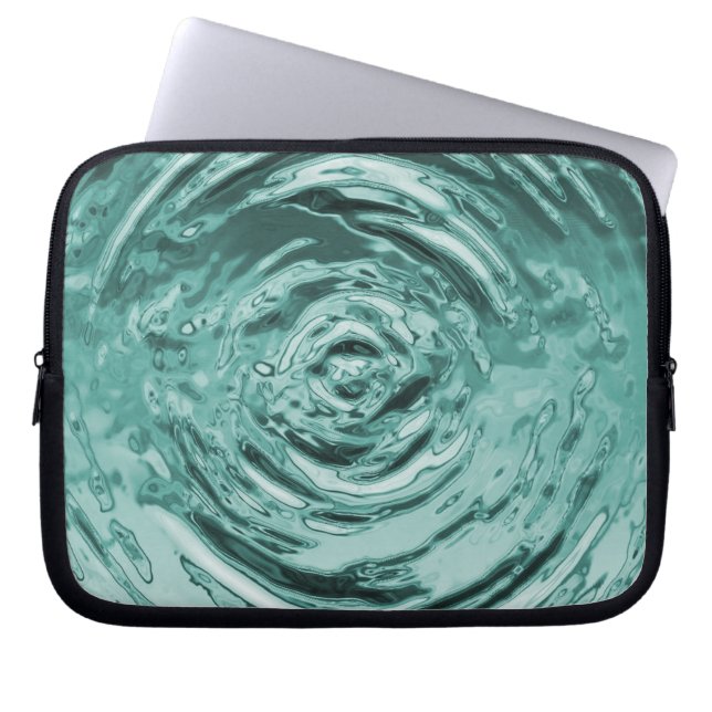 Protection Pour Ordinateur Portable Eau Turquoise (Devant)