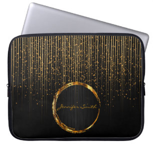 Protection Pour Ordinateur Portable Élégante lumière Golden Star avec do-it-yourself n