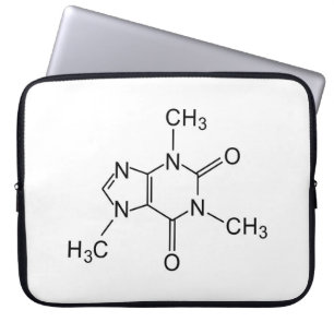 Protection Pour Ordinateur Portable élément de chimie de café de formule chimique d
