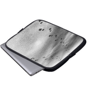 Protection Pour Ordinateur Portable Empreintes de neige