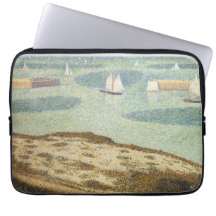 Protection Pour Ordinateur Portable Entrée du port par Georges Seurat, Art ancien