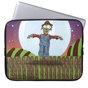 Protection Pour Ordinateur Portable Épouvantail zombie