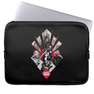 Protection Pour Ordinateur Portable Équipe de suicide Groupe de travail X Graphisme