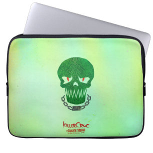 Protection Pour Ordinateur Portable Équipe de suicide   Icône Tête Croc de tueur