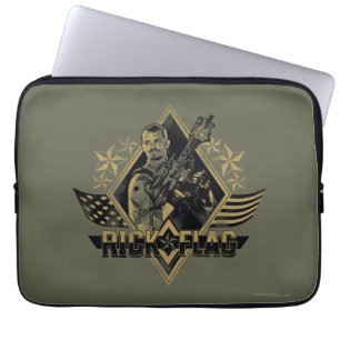 Protection Pour Ordinateur Portable Équipe de suicide Insigne Drapeau Rick