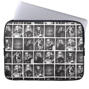 Protection Pour Ordinateur Portable Équipe de suicide Motif Annuaire
