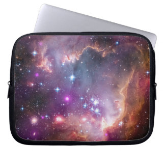 Protection Pour Ordinateur Portable Espace Extérieur Galactique Violet