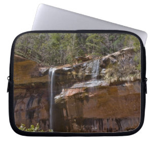 Protection Pour Ordinateur Portable États-Unis, Utah, parc national de Zion, chutes d'
