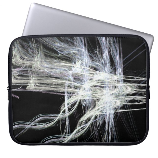 Protection Pour Ordinateur Portable Étincelles fractales (Devant)