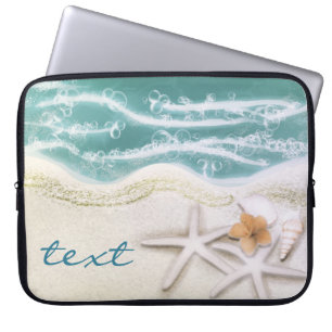 Protection Pour Ordinateur Portable Étoile de mer sur la plage Eau de mer turquoise Tr