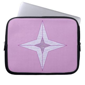 Protection Pour Ordinateur Portable Étoile violette