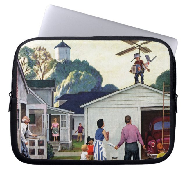 Protection Pour Ordinateur Portable Étude pour voler (Devant)