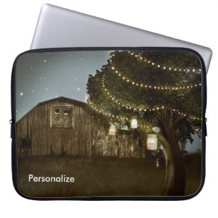 Protection Pour Ordinateur Portable Étui pour ordinateur portable Rustic Barn & Tree L