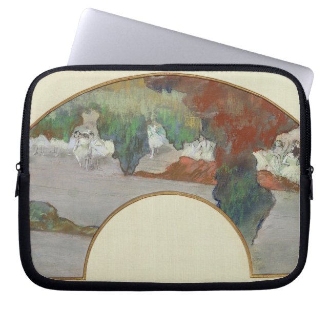 Protection Pour Ordinateur Portable Fan d'Edgar Degas |, c.1879 (Devant)