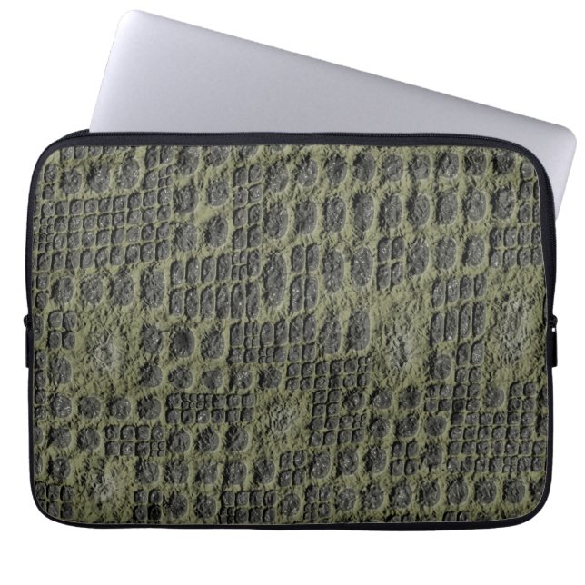 Protection Pour Ordinateur Portable Faux Snake Skin (Devant)